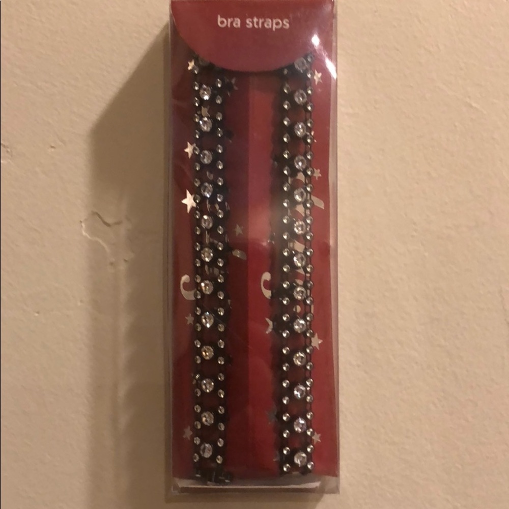 Adjustable jewel bra straps